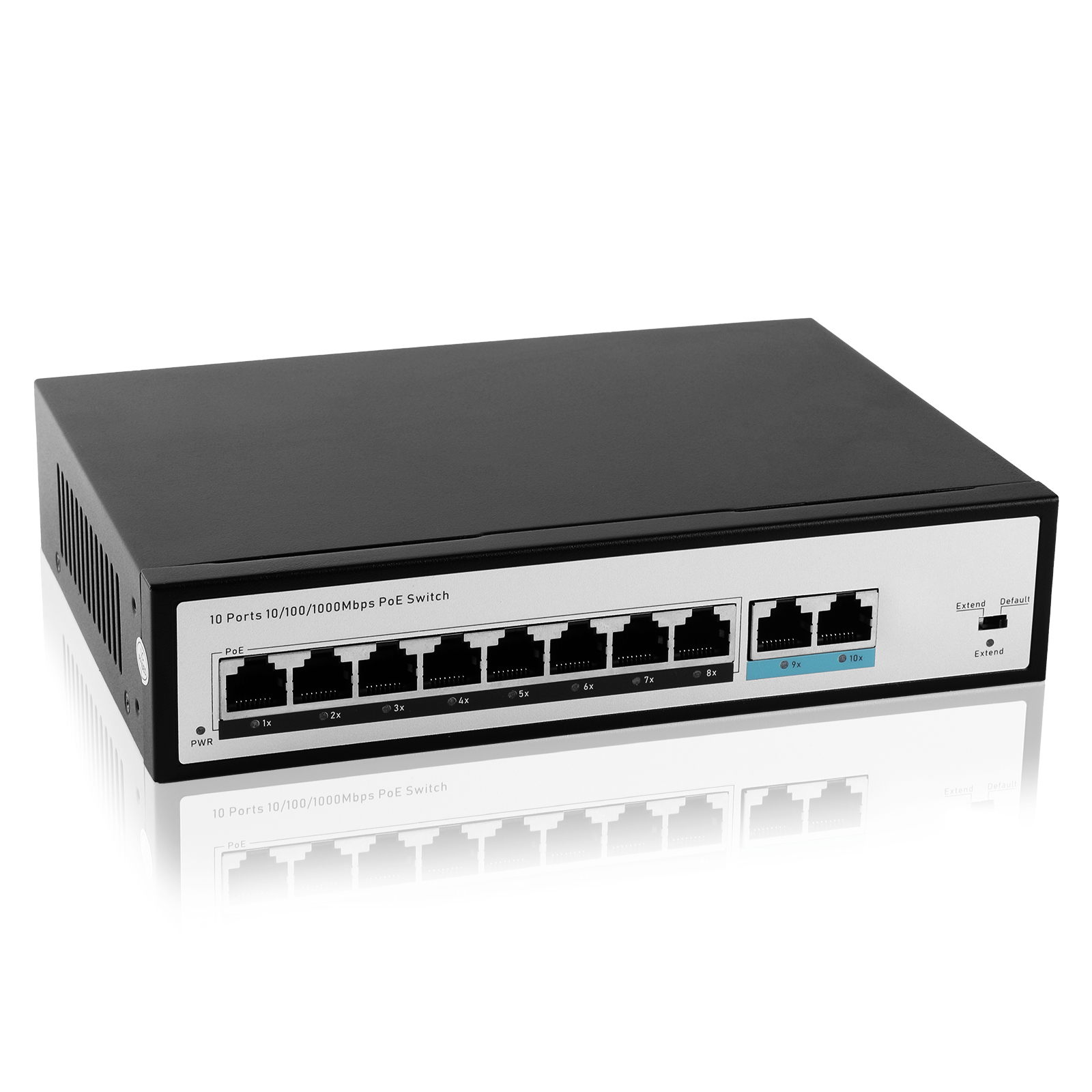 全千兆8+2电POE交换机 全千兆8+2电POE交换机