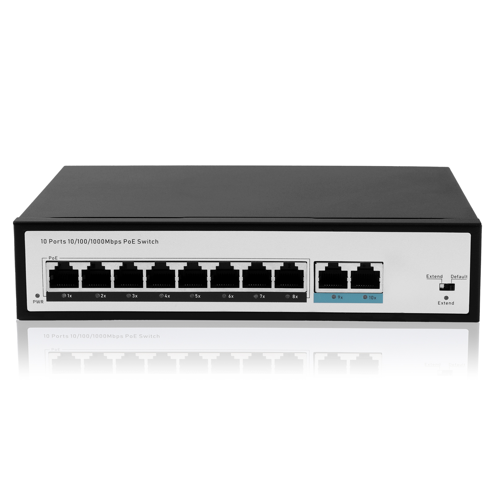 全千兆8+2电POE交换机 全千兆8+2电POE交换机