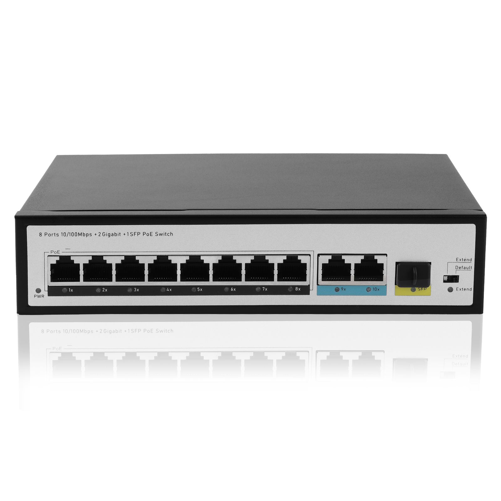 11口上联千兆POE供电交换机